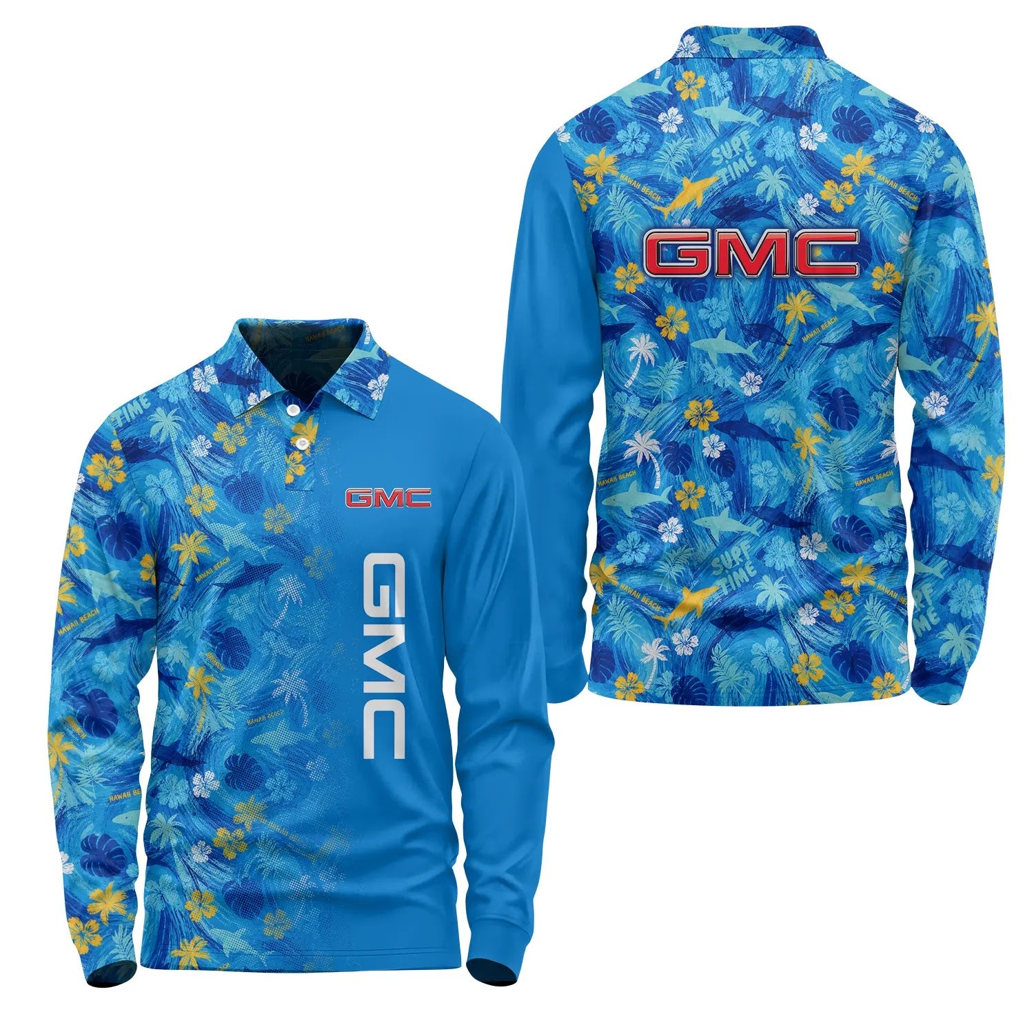 GMC Long Sleeve Polo SHW027
