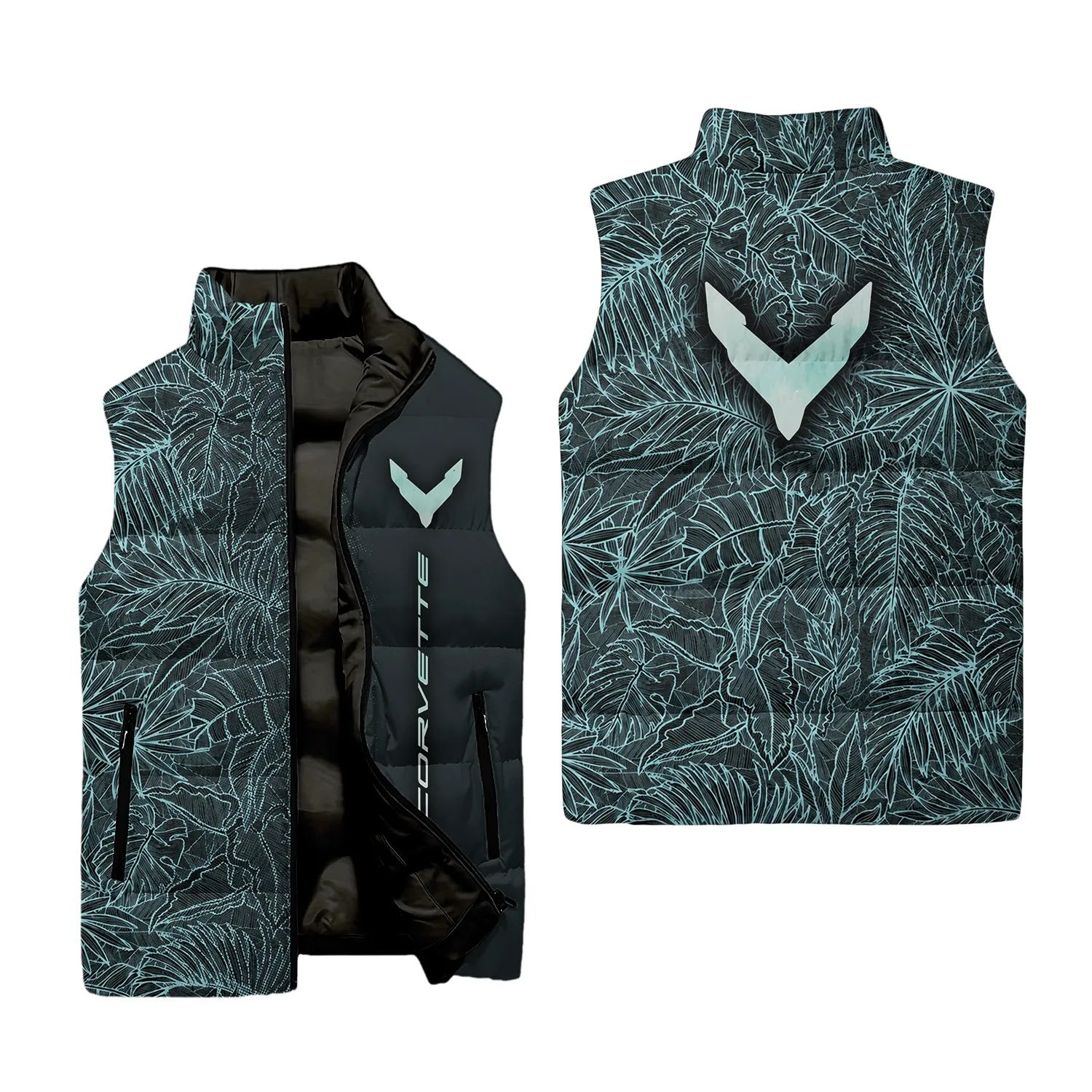 Corvette Sleeveless Puffer Jacket SHW008
