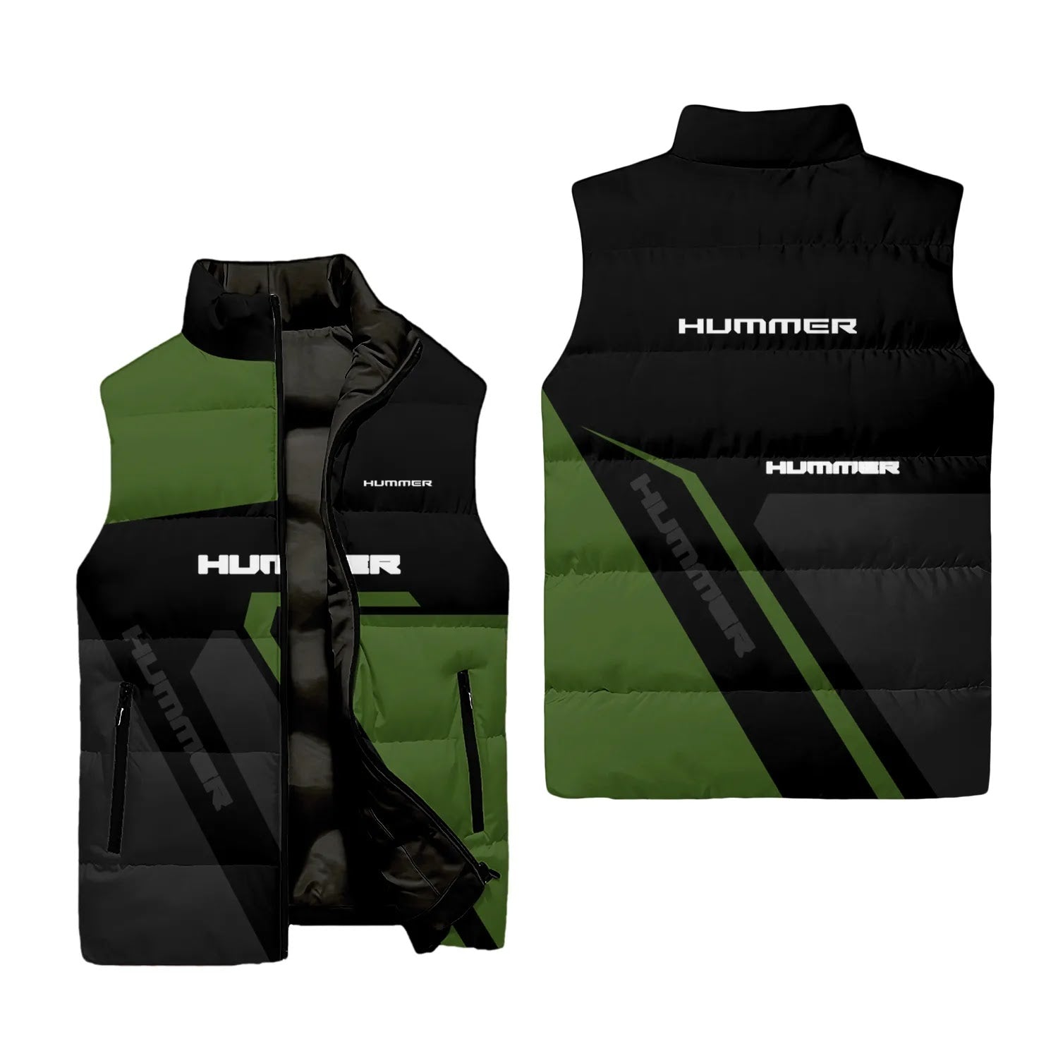 Hummer Sleeveless Puffer Jacket SC117
