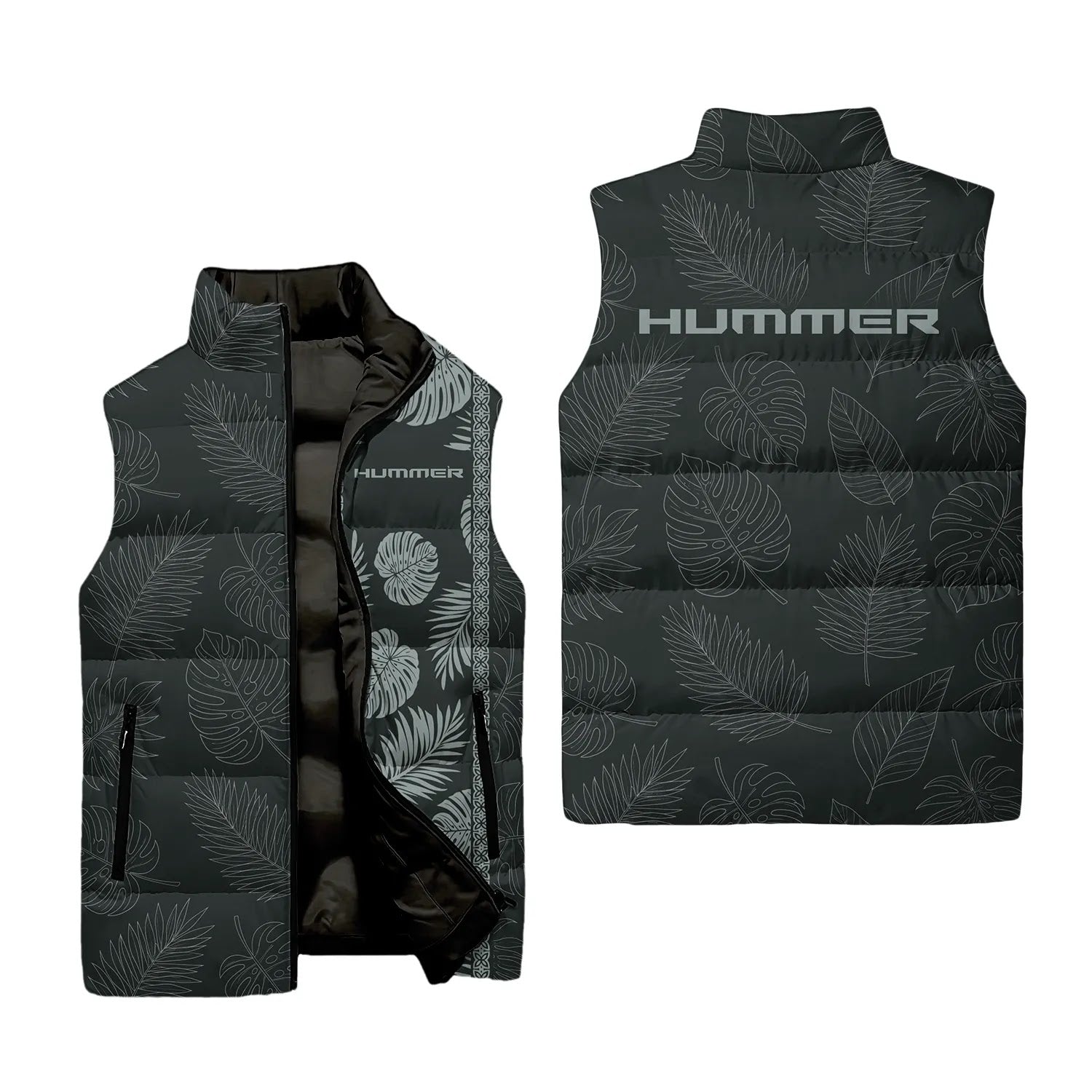 Hummer Sleeveless Puffer Jacket SHW022