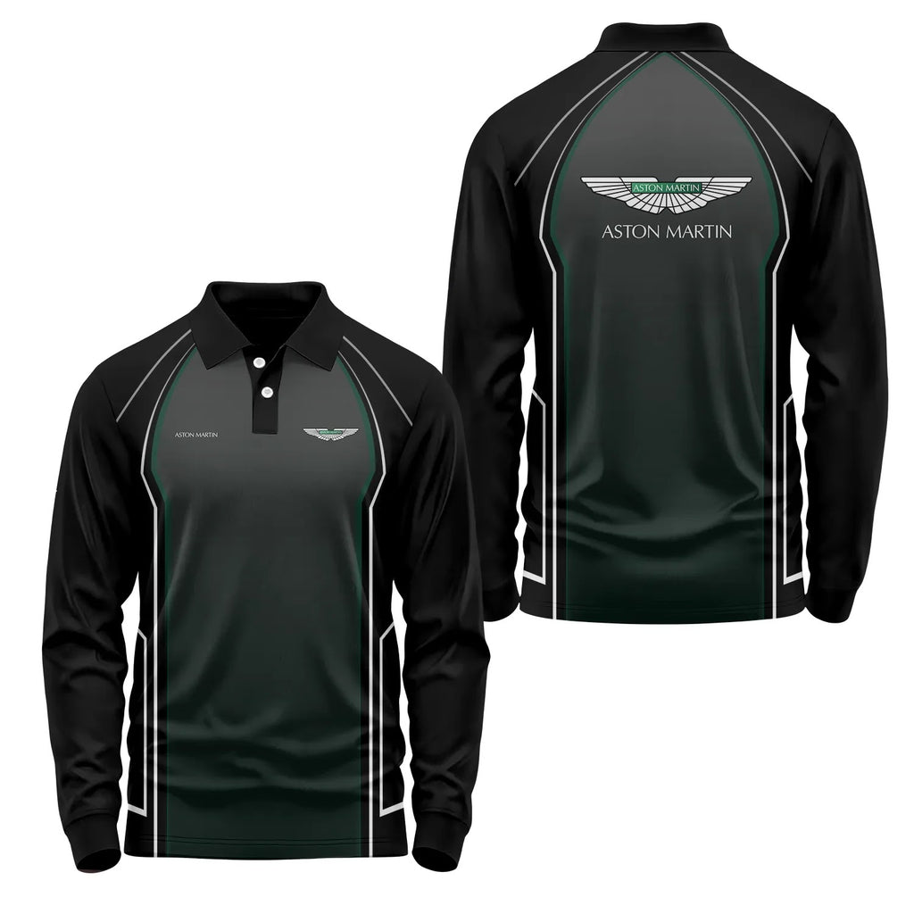 Aston Martin Long Sleeve Polo SC061