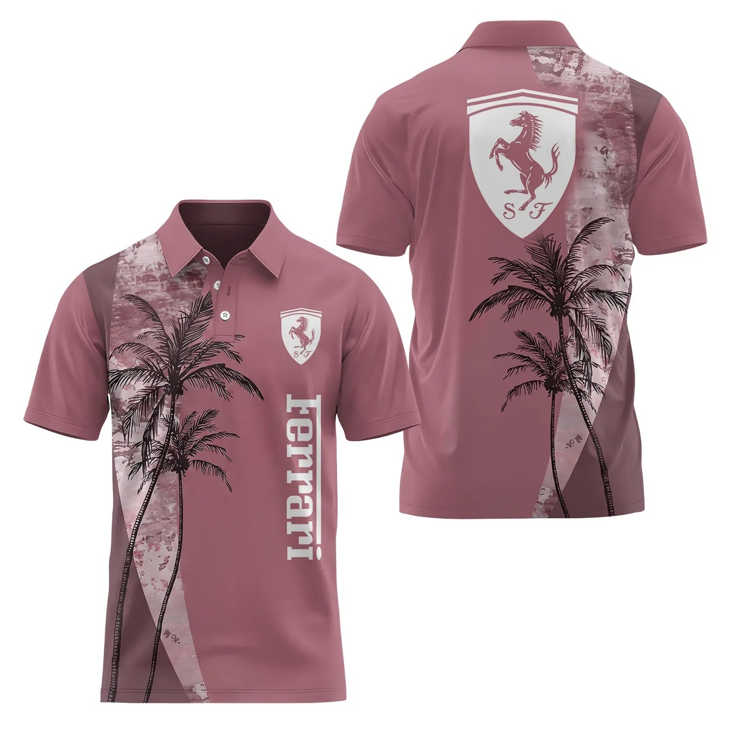Ferrari Short Sleeve Polo SHW071