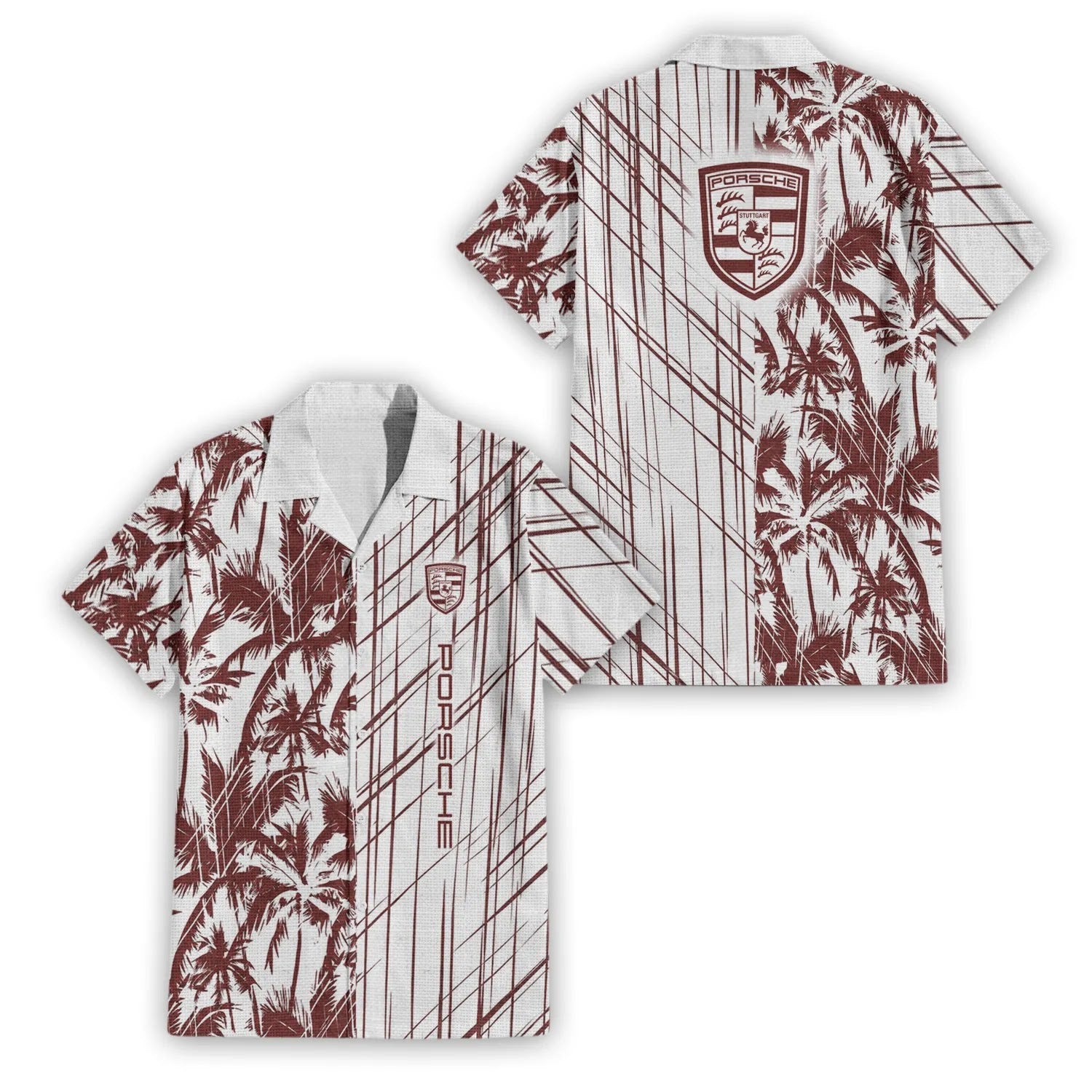Porsche Premium Hawaiian Shirt SHW041