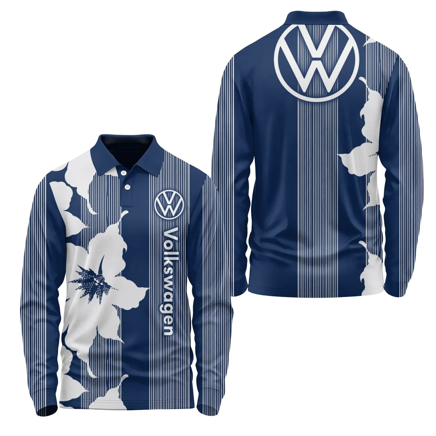 Volkswagen Long Sleeve Polo SHW039