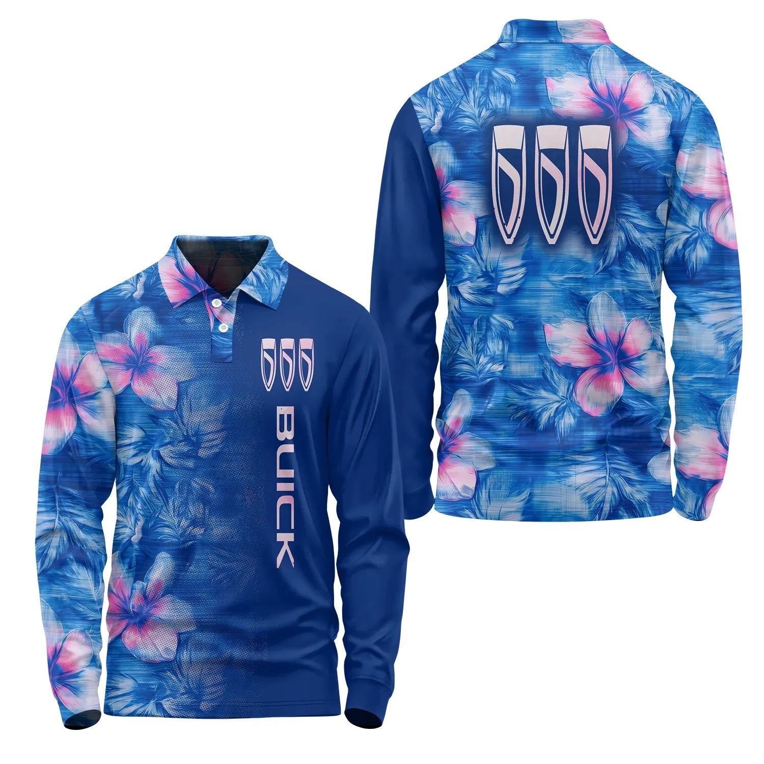 Buick Long Sleeve Polo SHW057