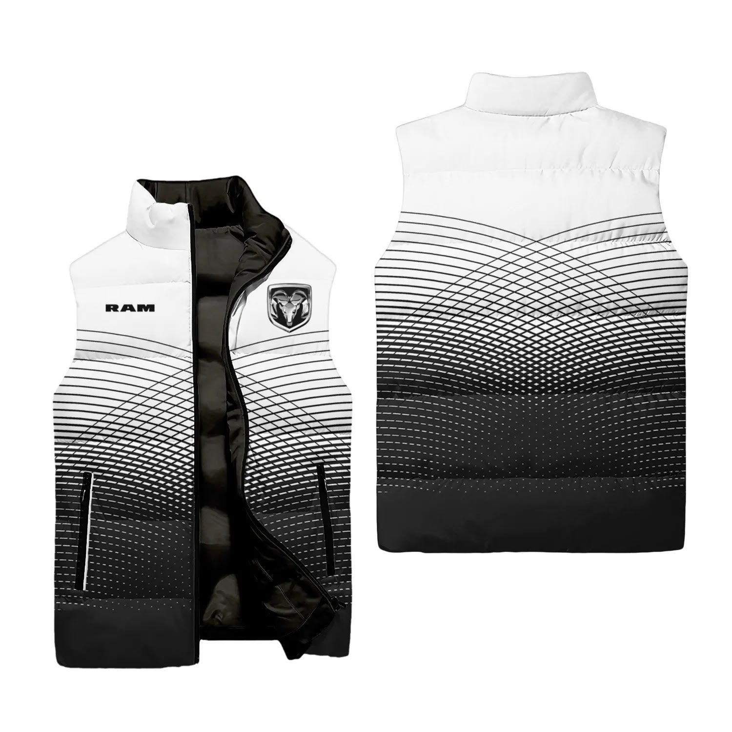 Ram Sleeveless Puffer Jacket SC109
