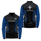 Ford Mustang Long Sleeve Polo SC075