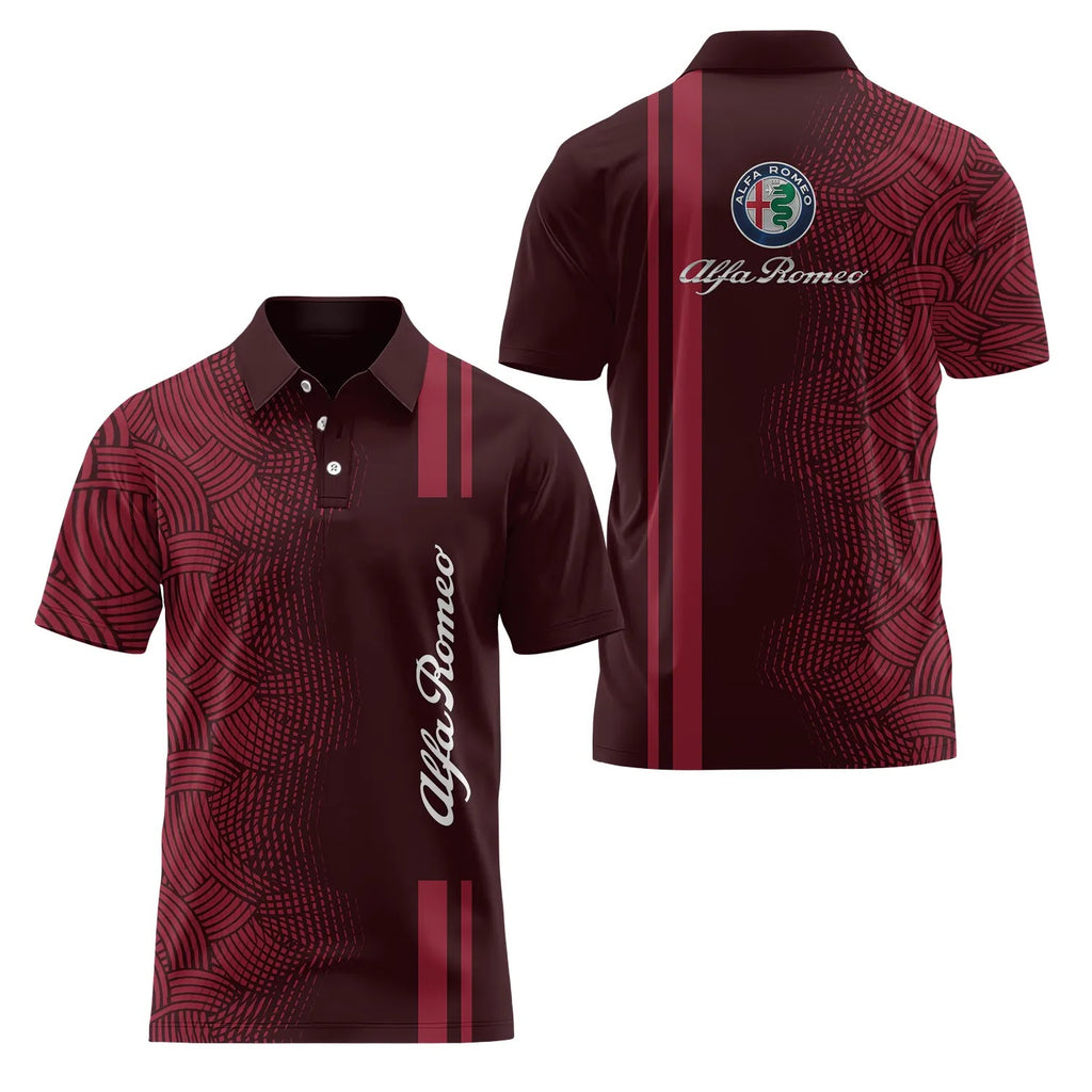 Alfa Romeo Short Sleeve Polo SC084