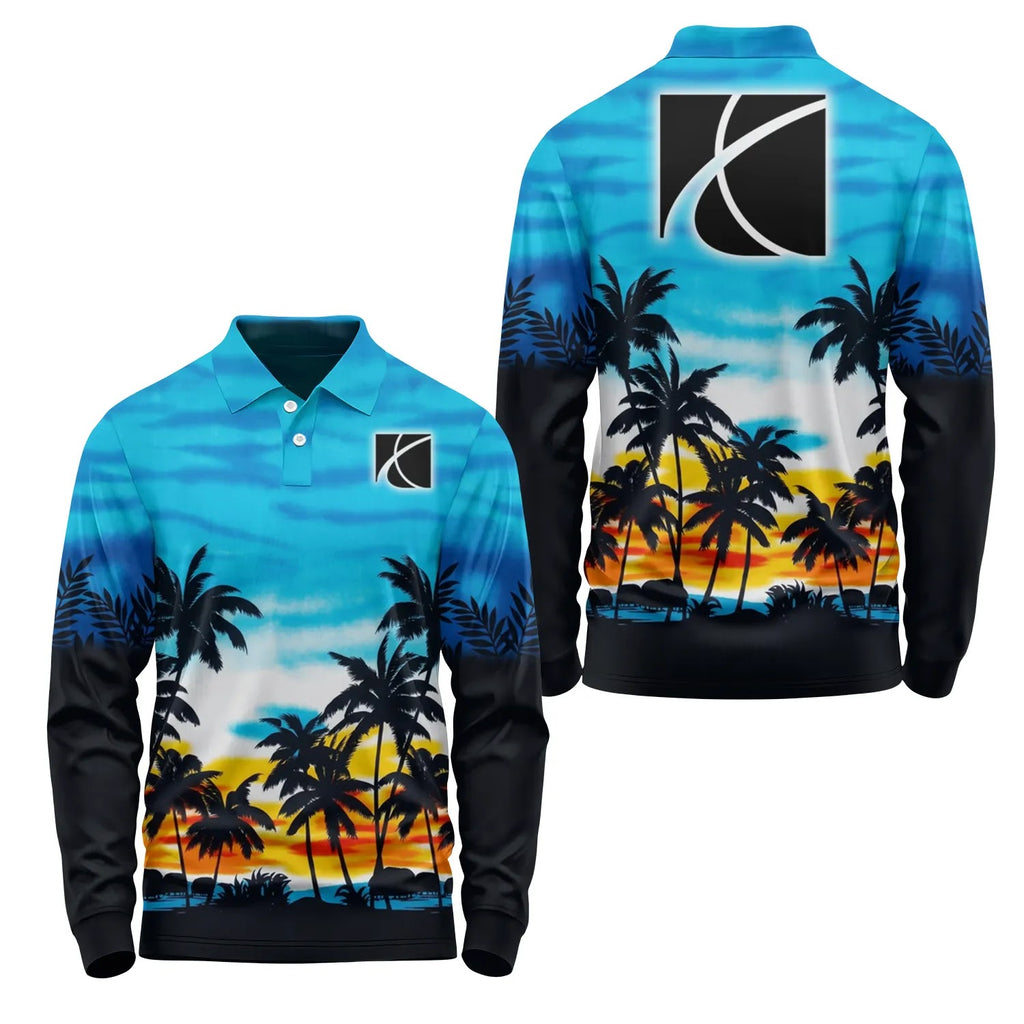Saturn Long Sleeve Polo SHW051