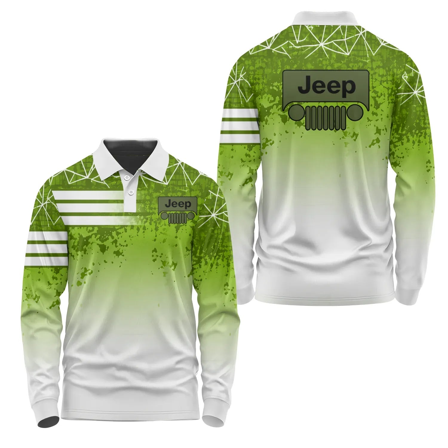 Jeep Long Sleeve Polo SC097