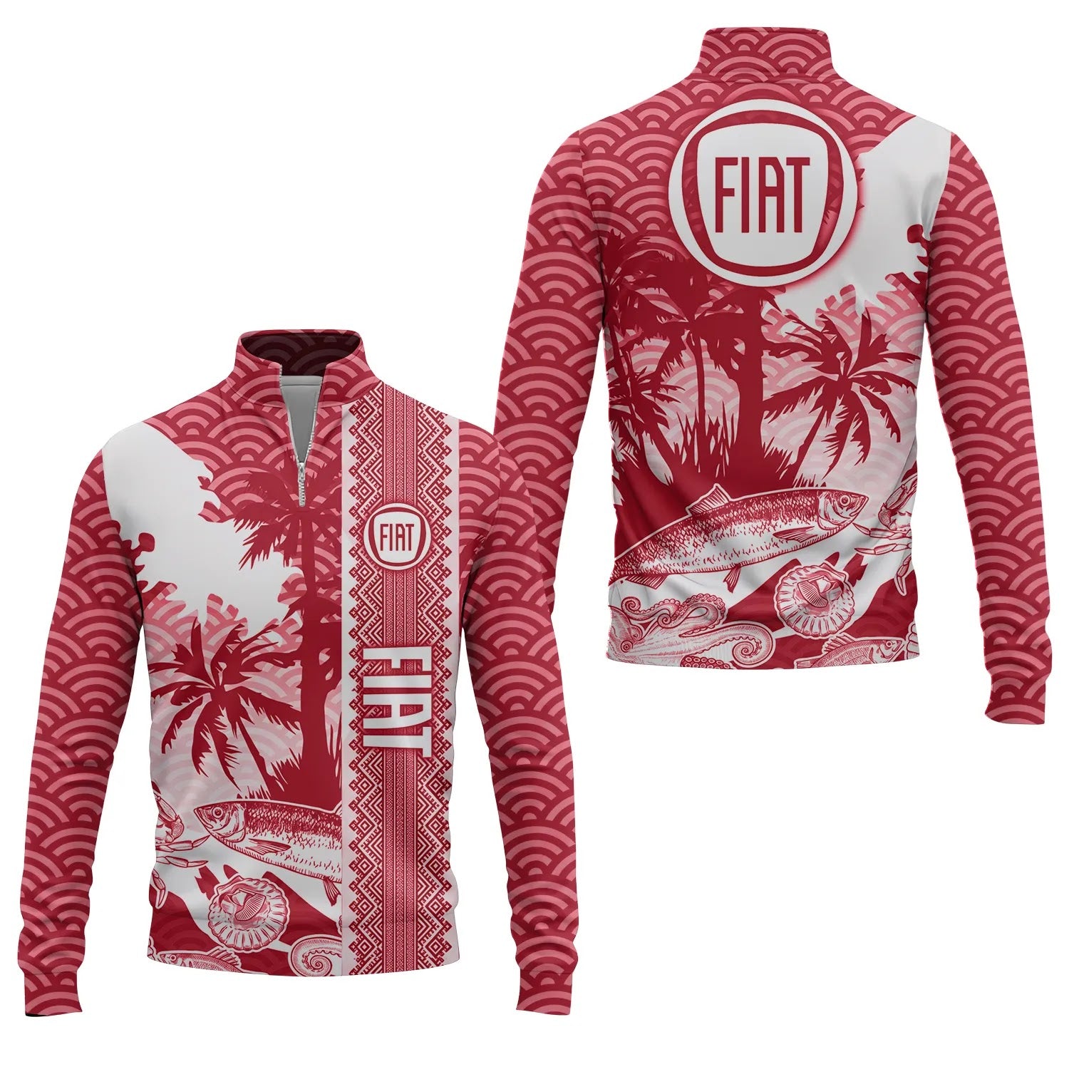 Fiat Quarter-zip Pullover SHW038