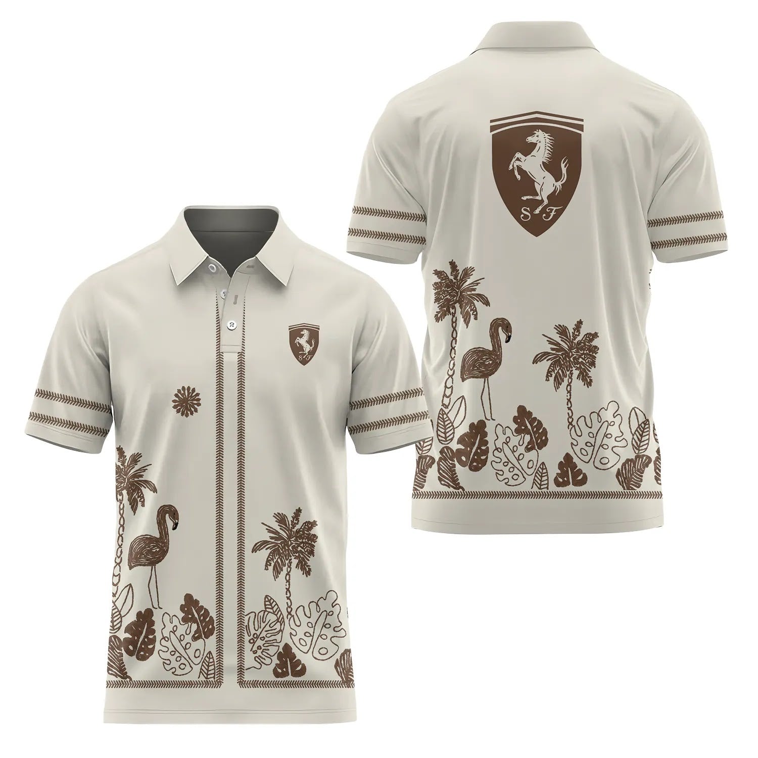 Ferrari Short Sleeve Polo SHW044
