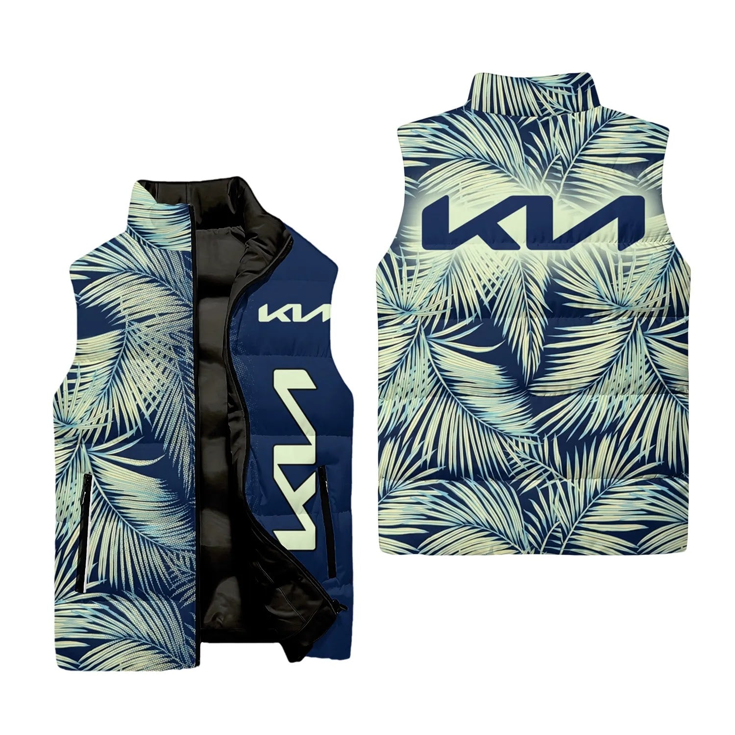 Kia Sleeveless Puffer Jacket SHW003