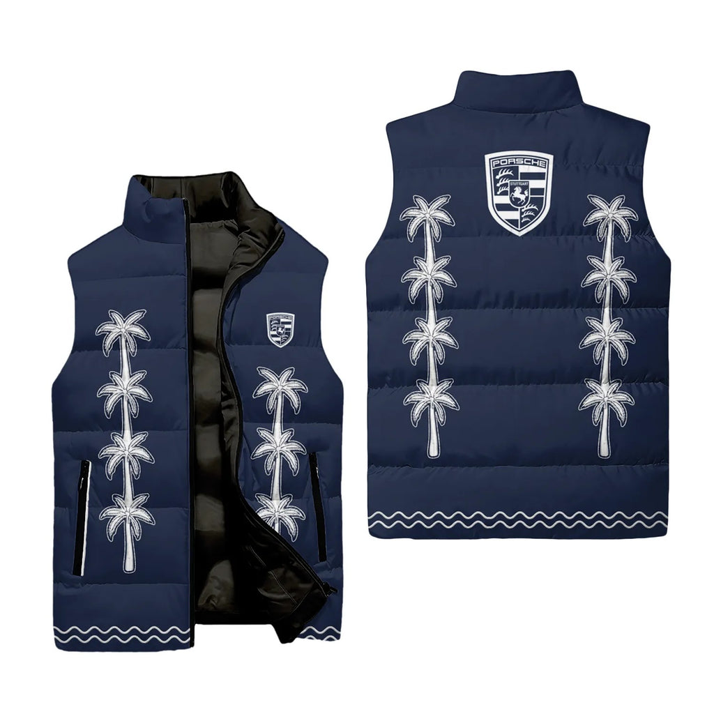 Porsche Sleeveless Puffer Jacket SHW065