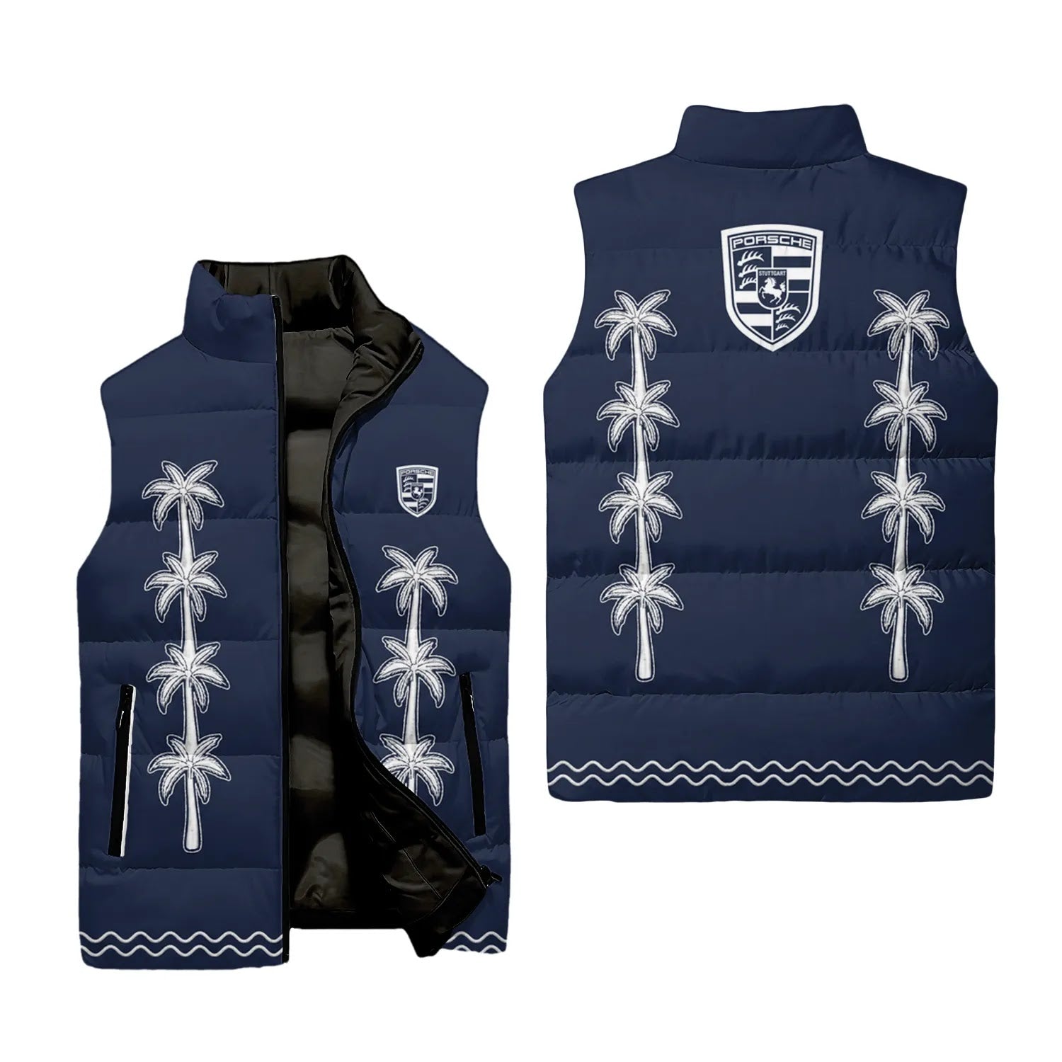 Porsche Sleeveless Puffer Jacket SHW065