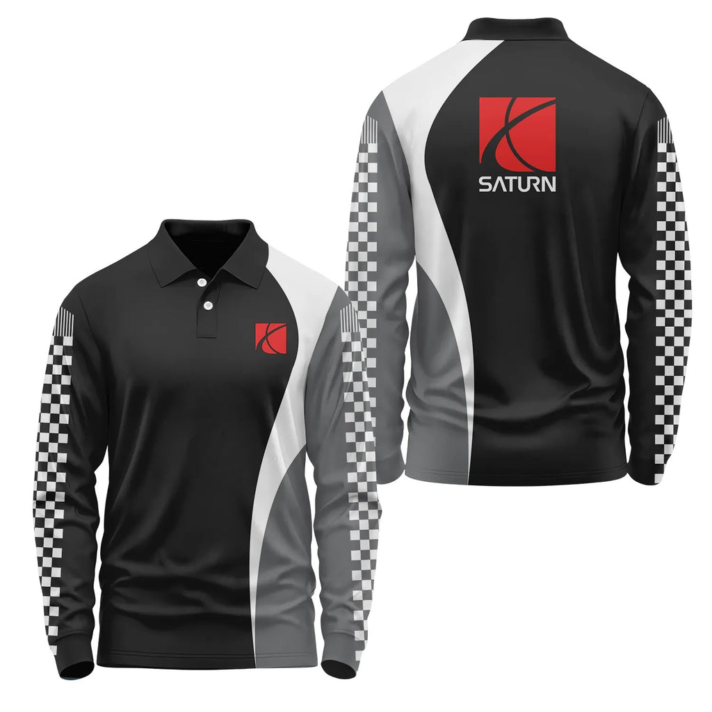 Saturn Long Sleeve Polo SC073