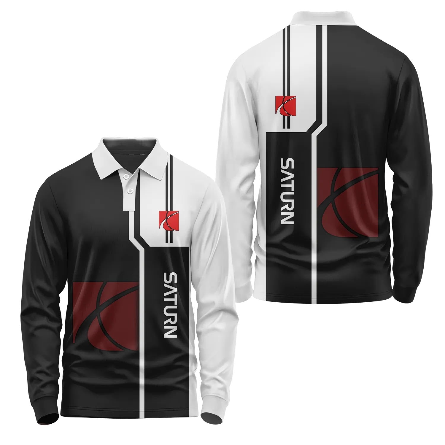 Saturn Long Sleeve Polo SC064