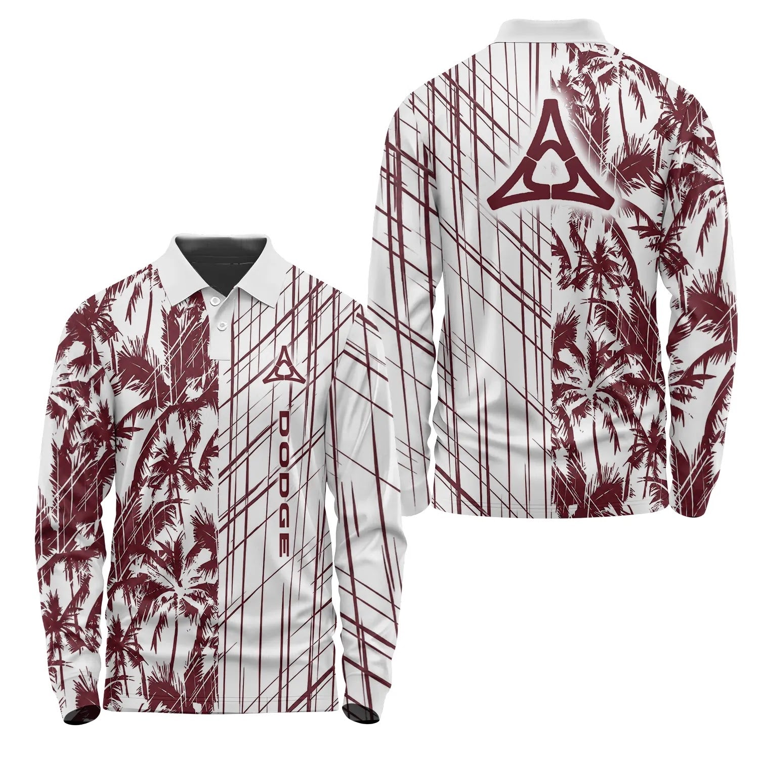 Dodge Long Sleeve Polo SHW041