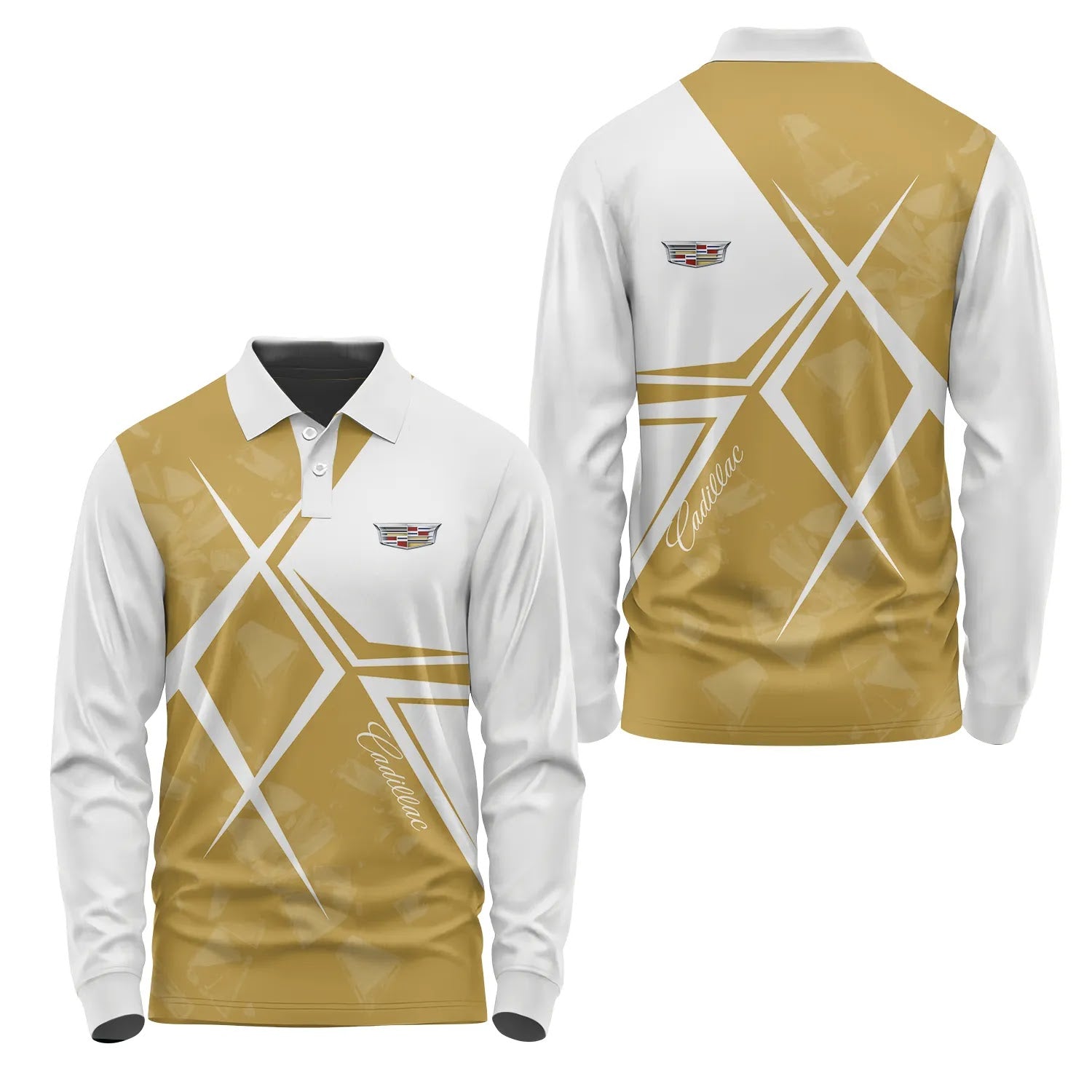 Cadillac Long Sleeve Polo SC060