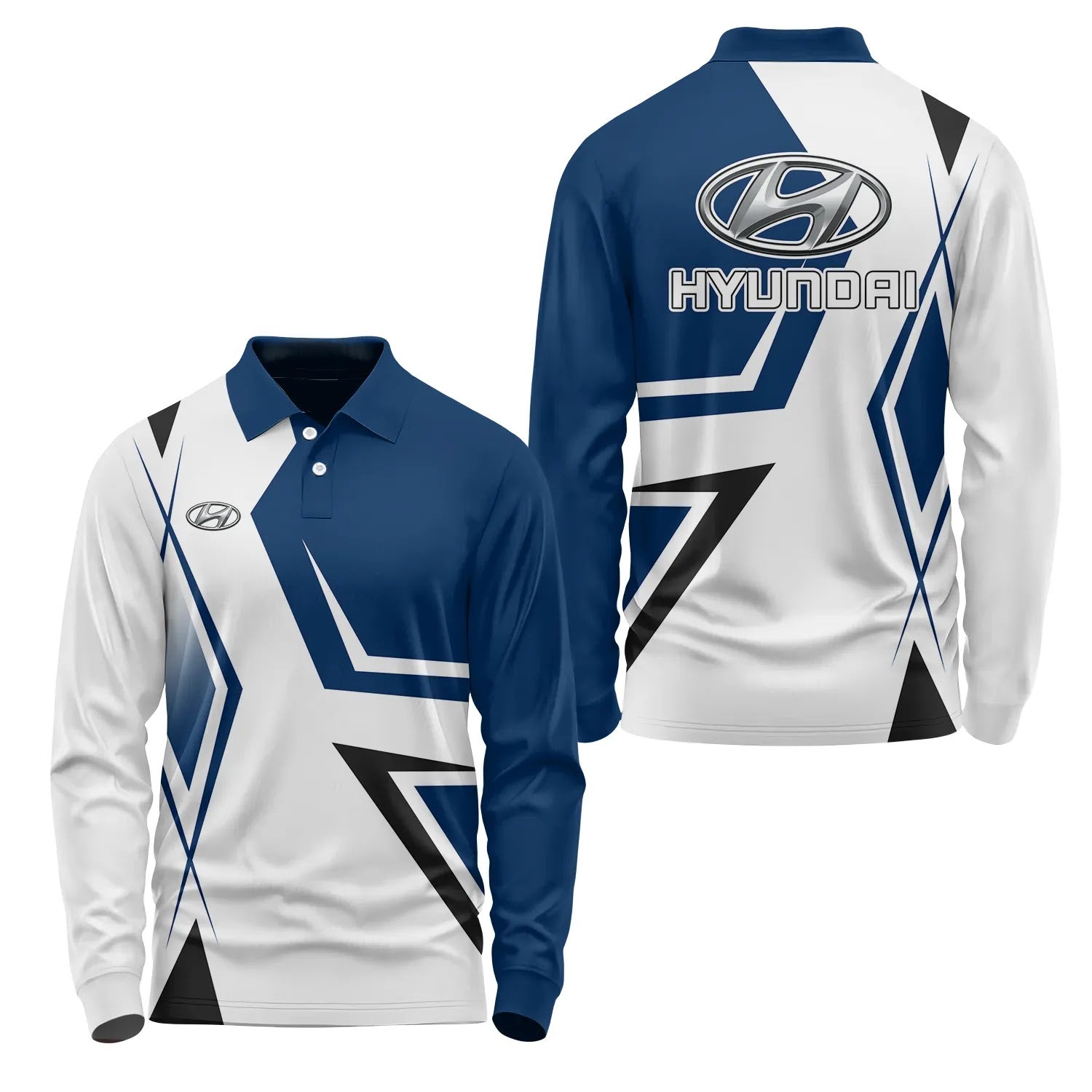 Hyundai Long Sleeve Polo SC080