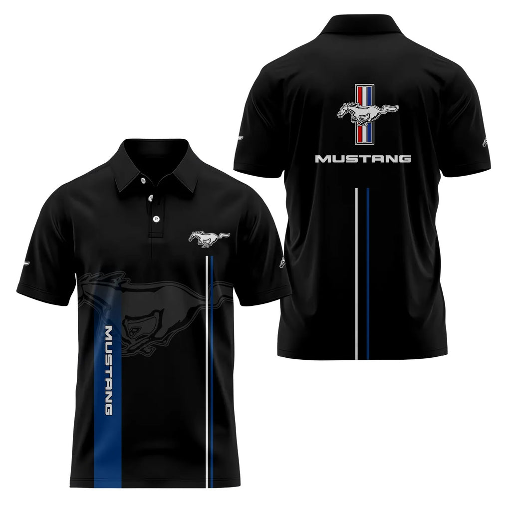 Ford Mustang Short Sleeve Polo SC077