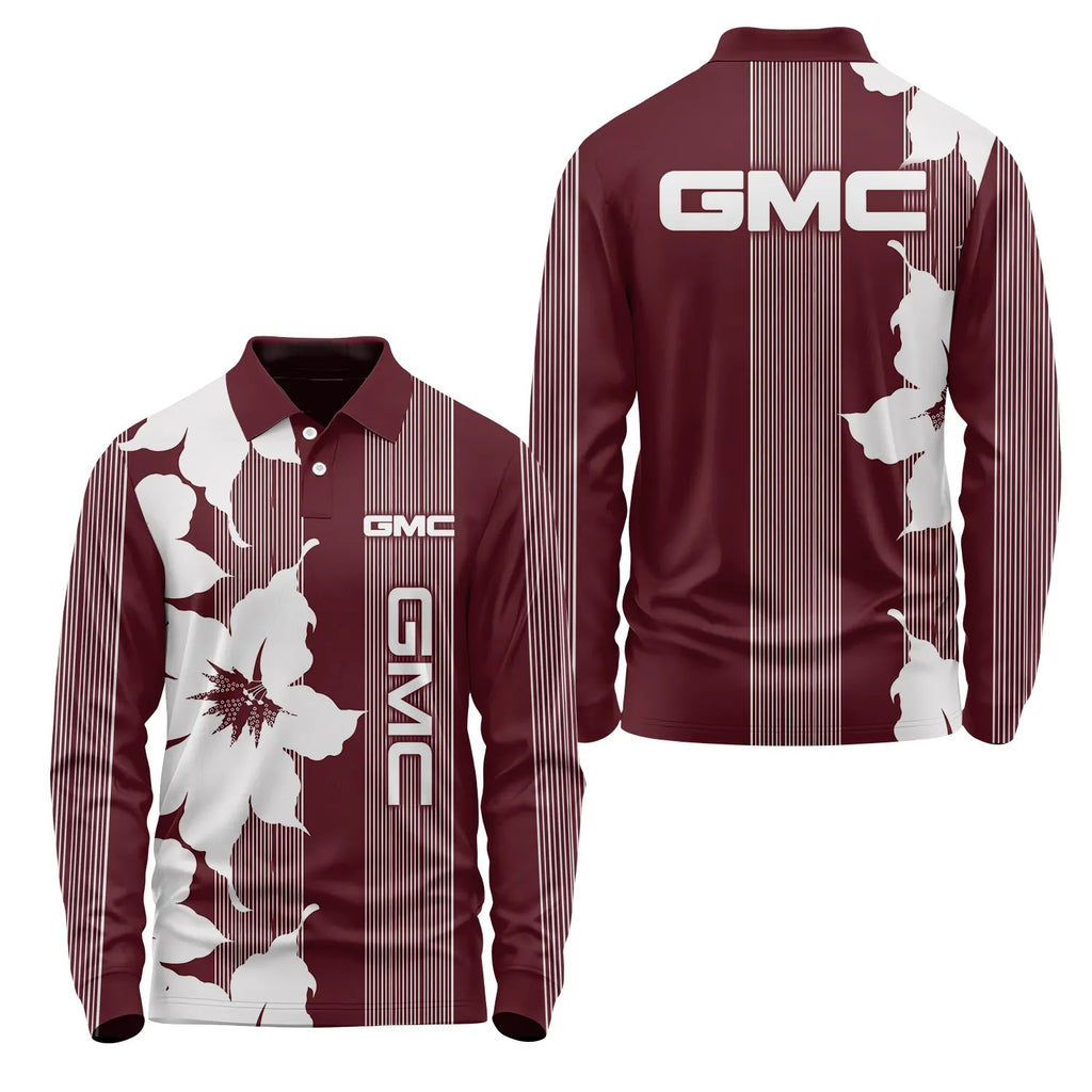 GMC Long Sleeve Polo SHW039