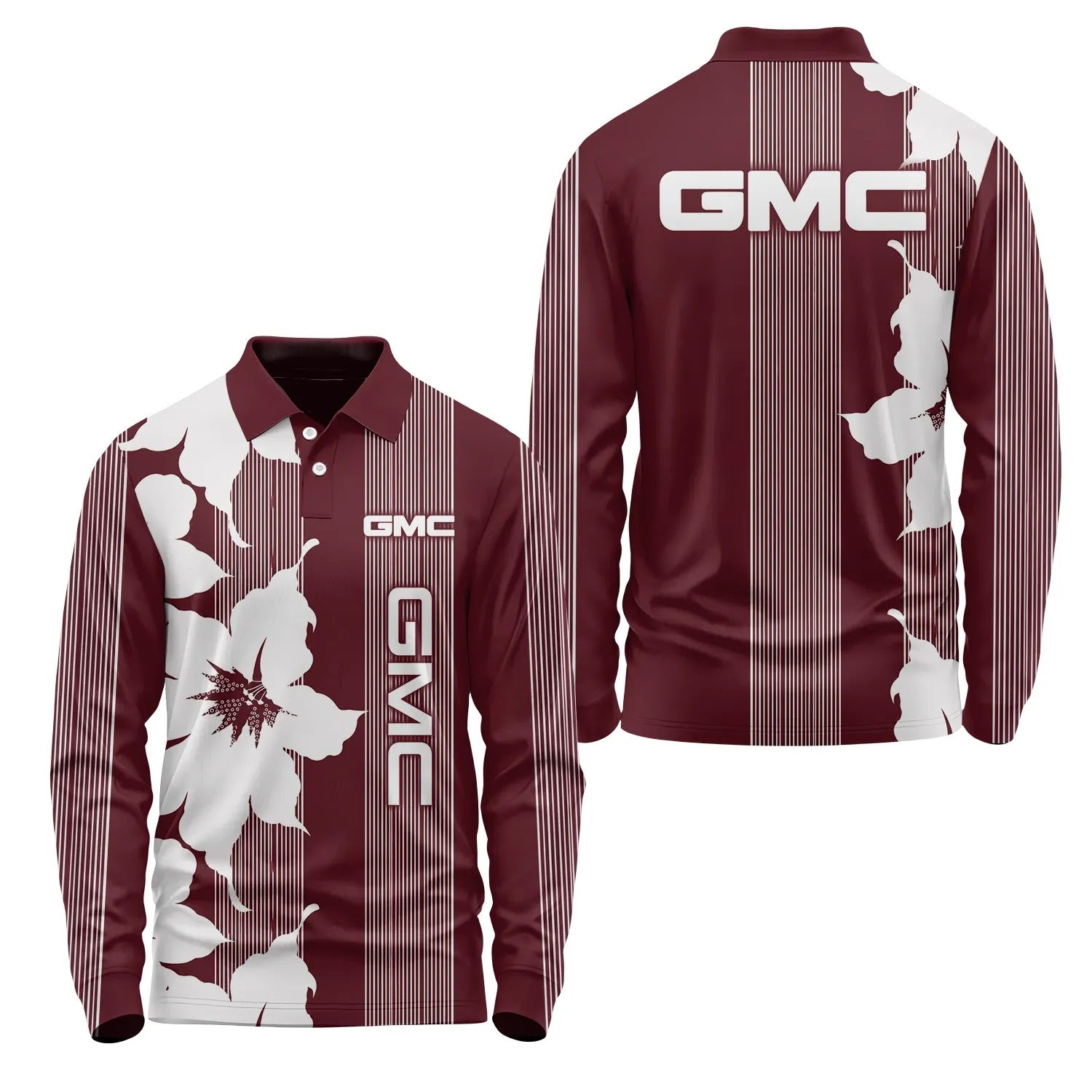 GMC Long Sleeve Polo SHW039