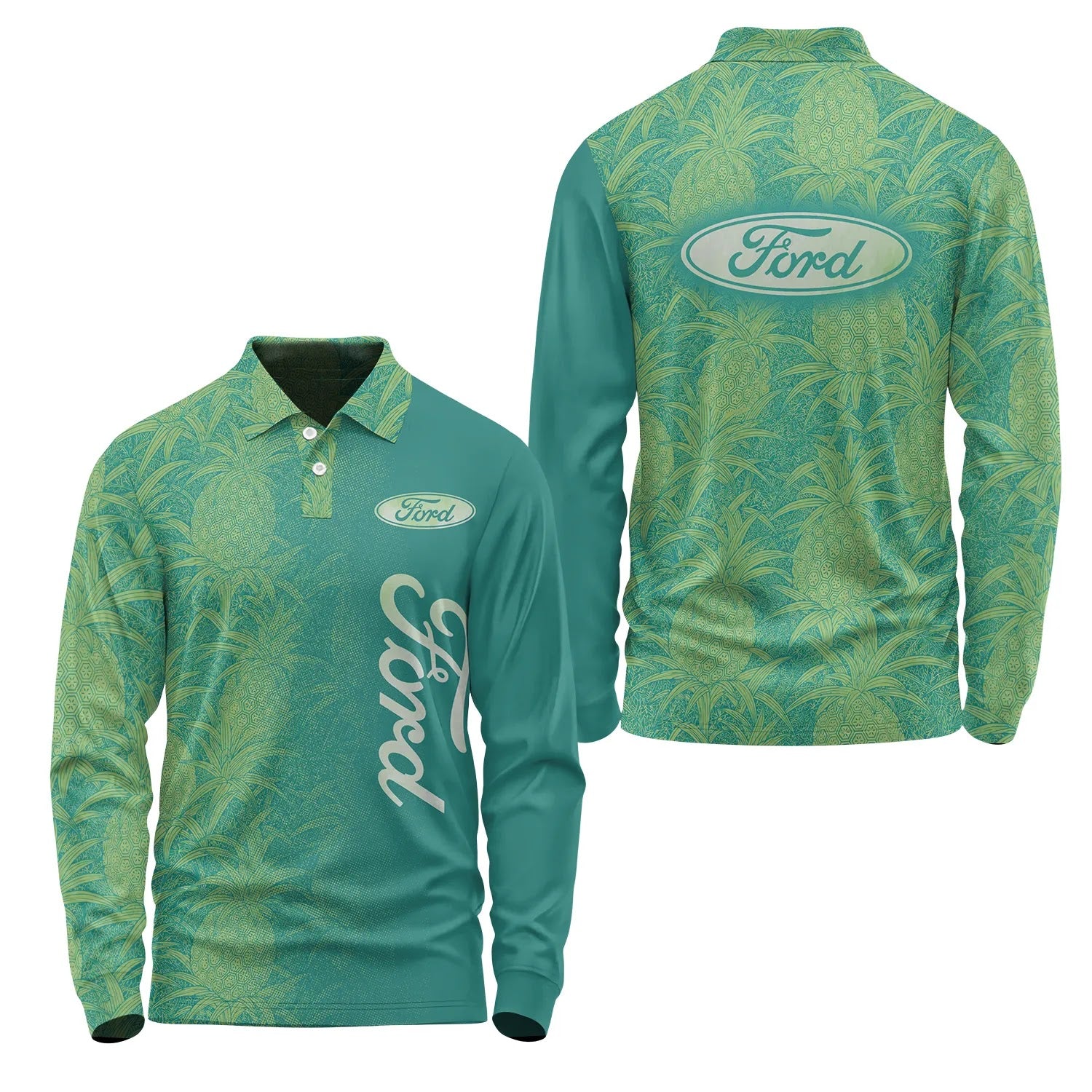 Ford Long Sleeve Polo SHW014
