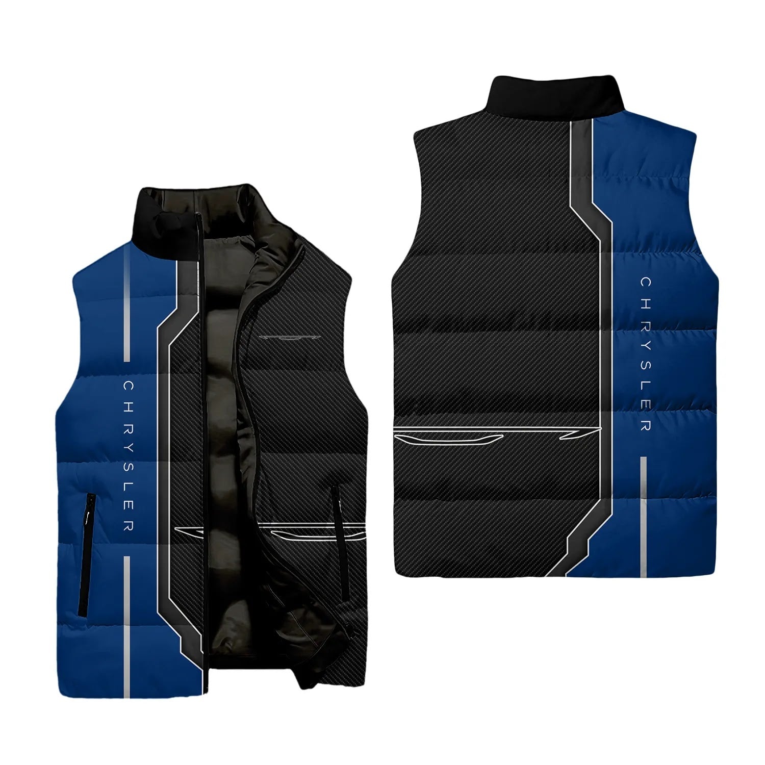 Chrysler Sleeveless Puffer Jacket SC042