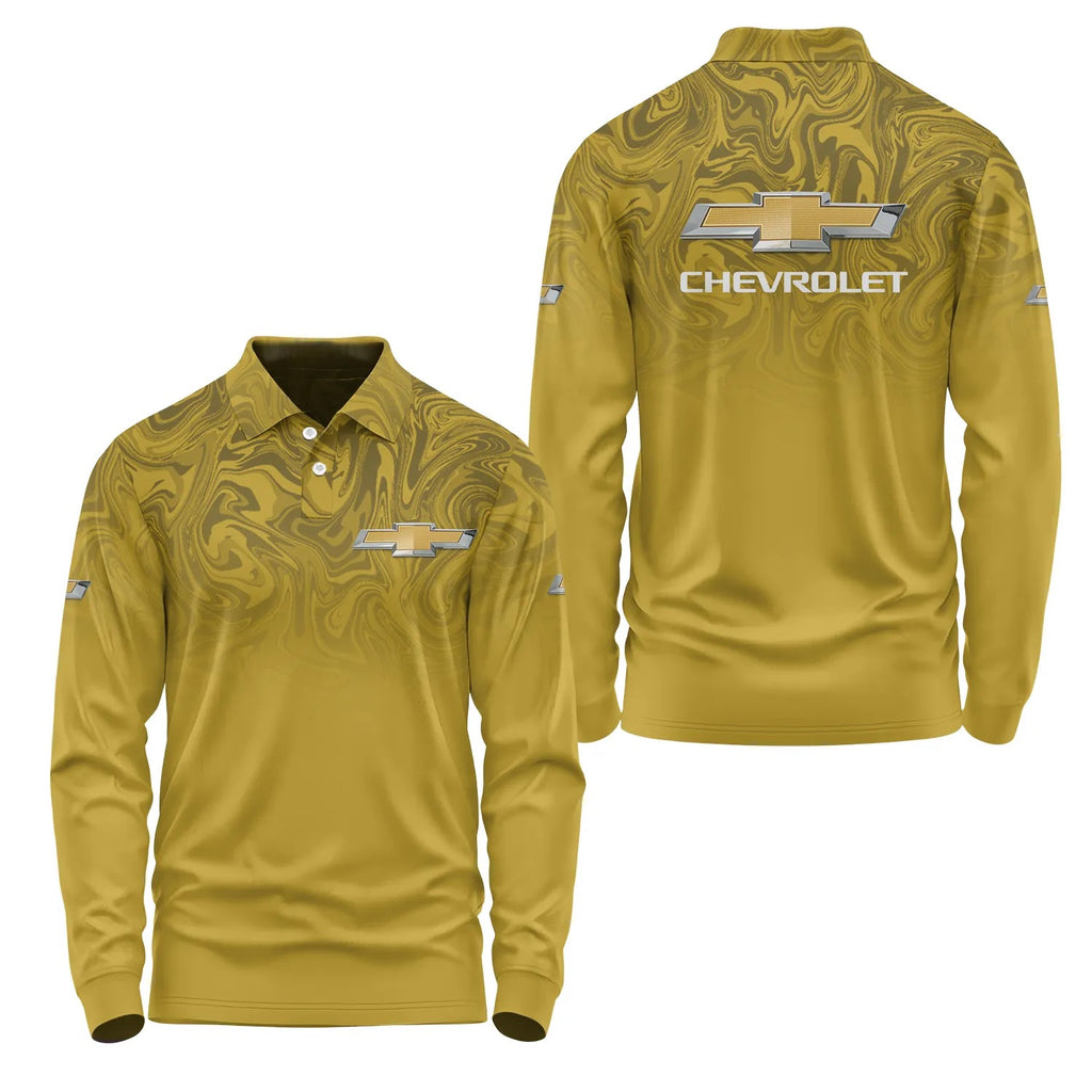 Chevrolet Long Sleeve Polo SC091