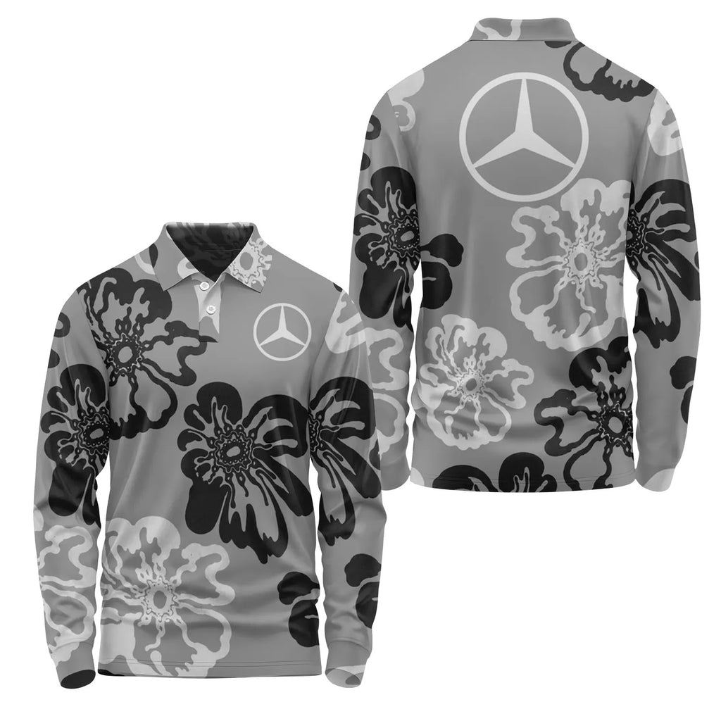 Mercedes-Benz Long Sleeve Polo SHW073