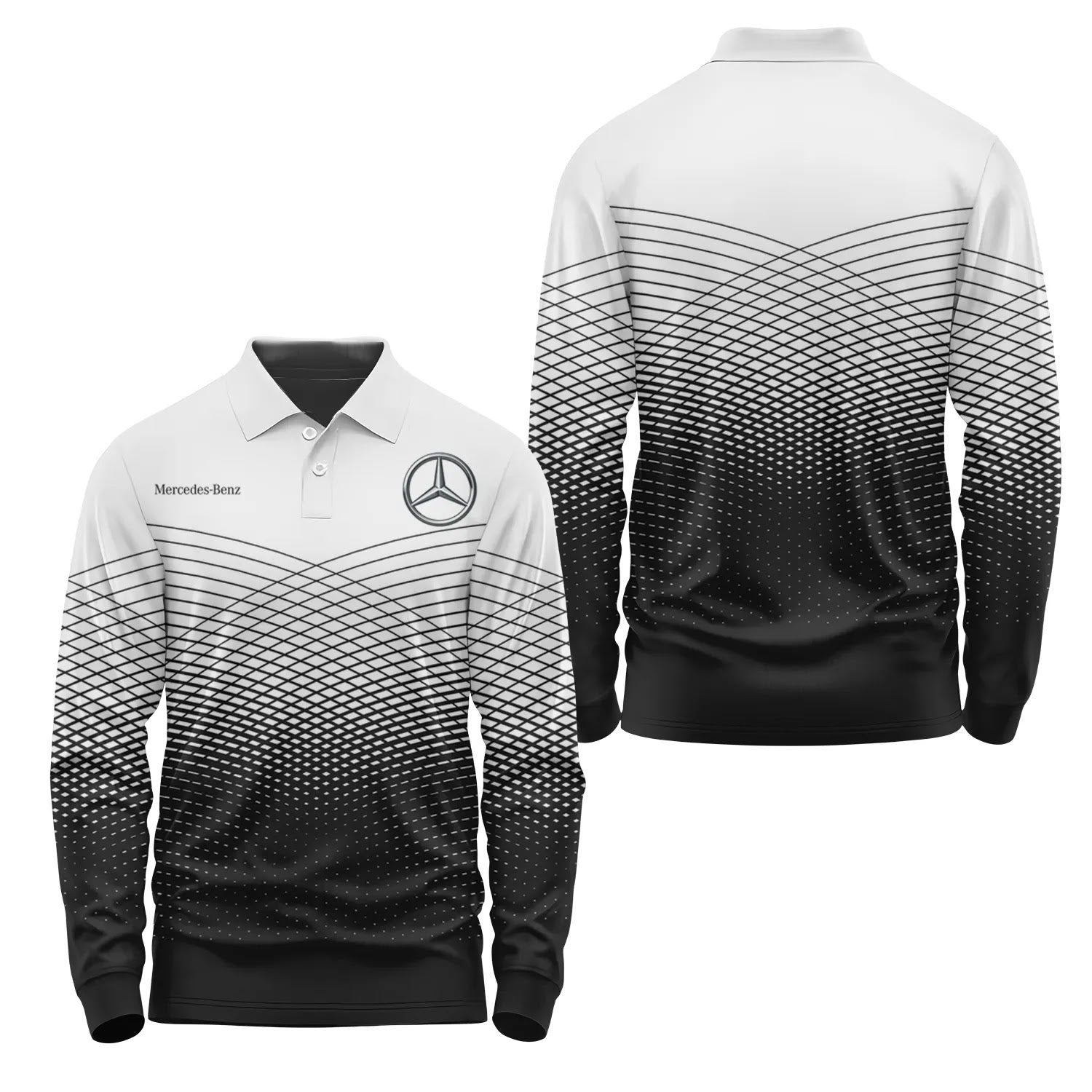 Mercedes-Benz Long Sleeve Polo SC109
