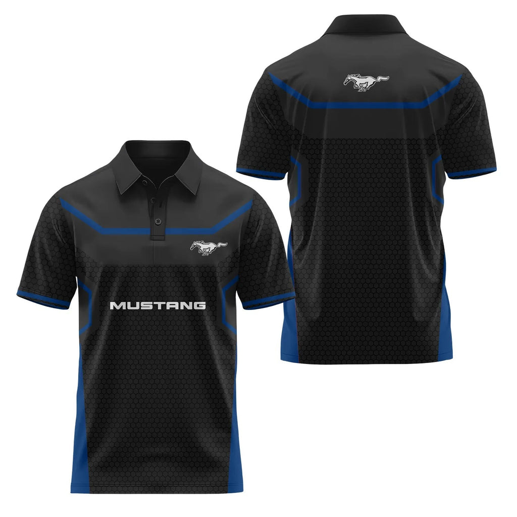 Ford Mustang Short Sleeve Polo SC052