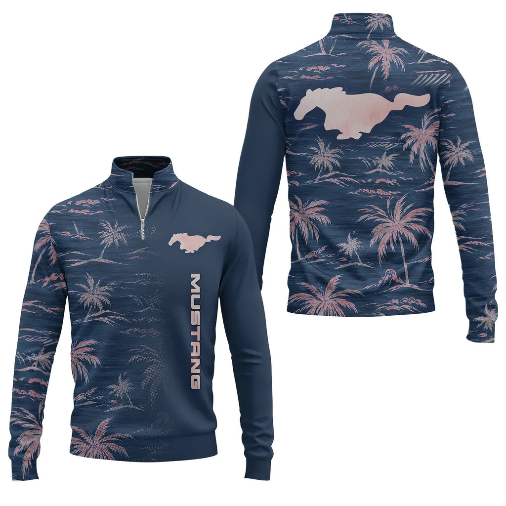 Ford Mustang Quarter-zip Pullover SHW013