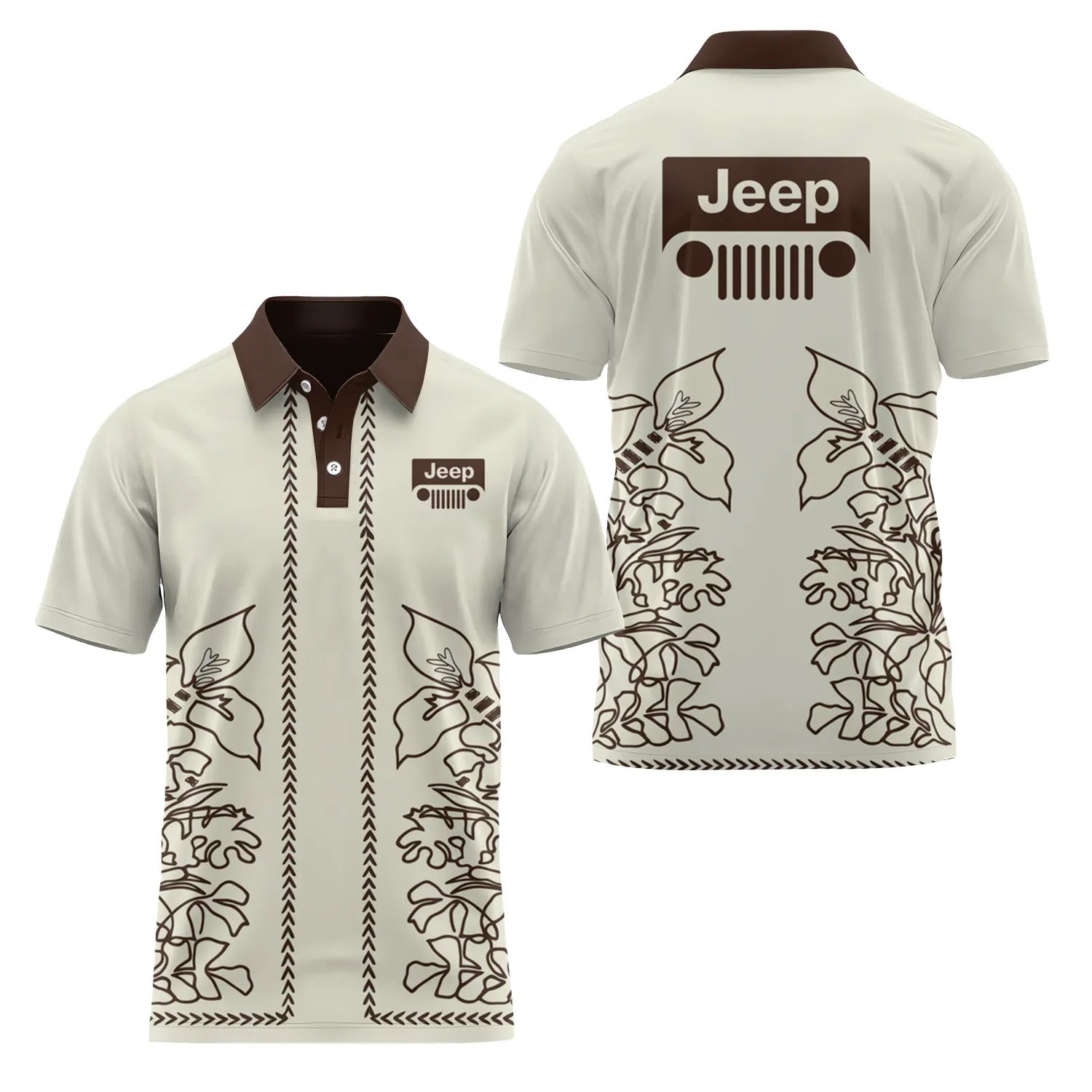 Jeep Short Sleeve Polo SHW064