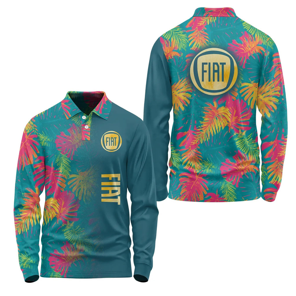 Fiat Long Sleeve Polo SHW059