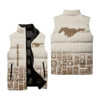 Ford Mustang Sleeveless Puffer Jacket SHW067