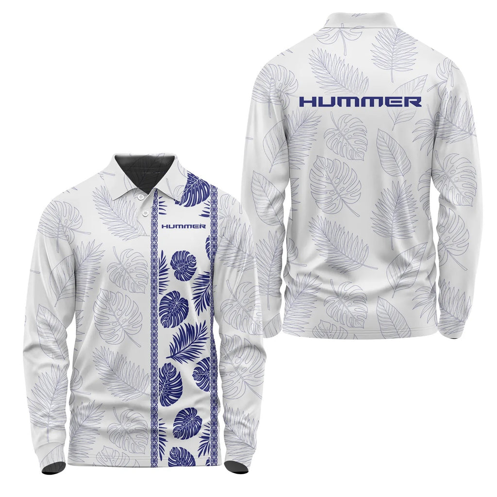 Hummer Long Sleeve Polo SHW023