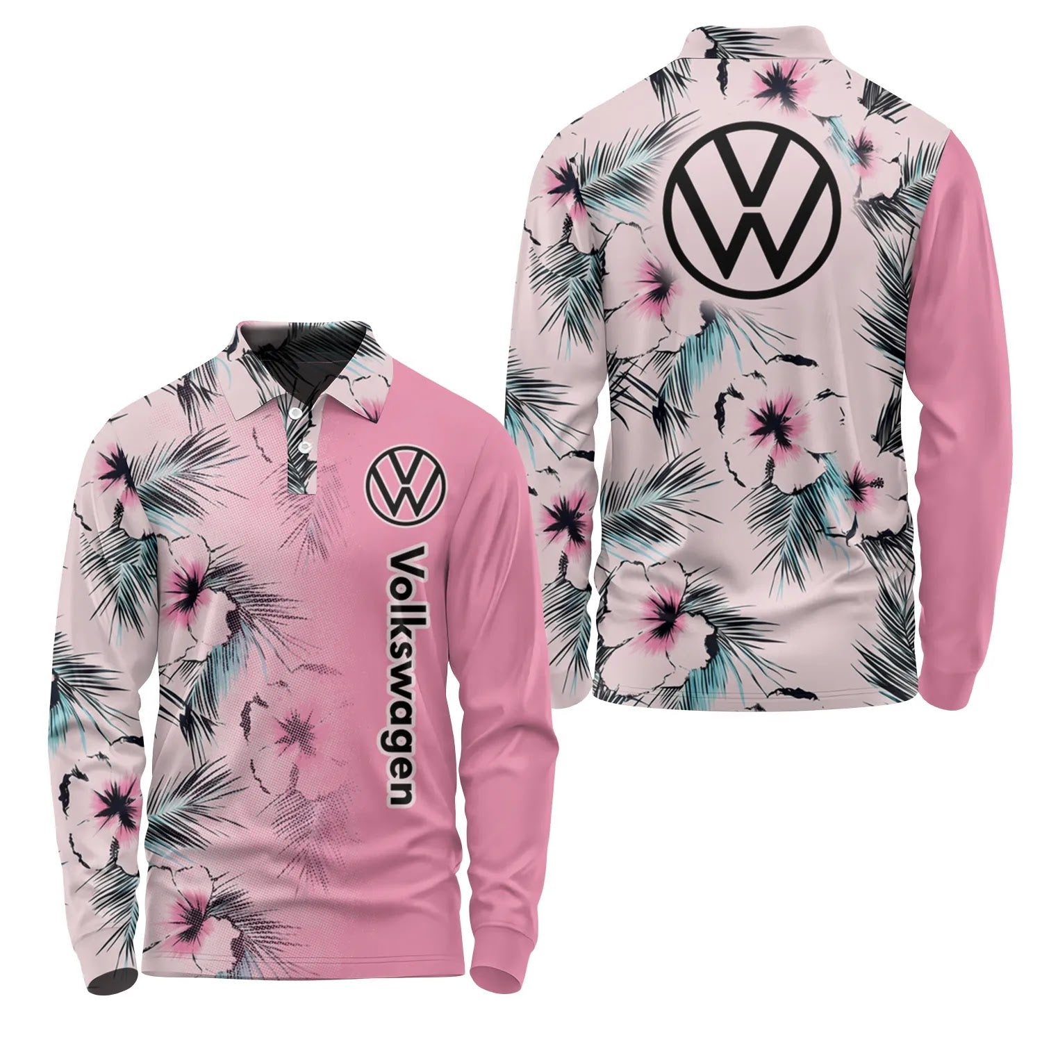 Volkswagen Long Sleeve Polo SHW056