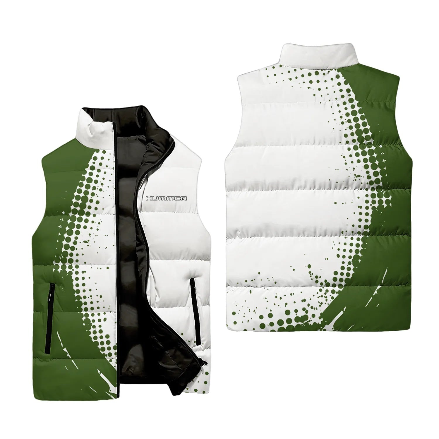 Hummer Sleeveless Puffer Jacket SC095