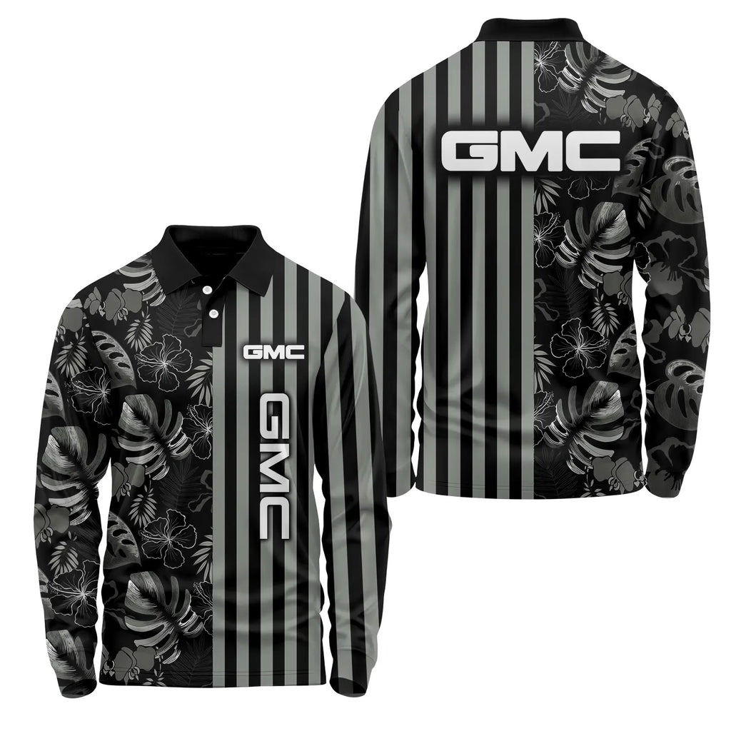 GMC Long Sleeve Polo SHW040
