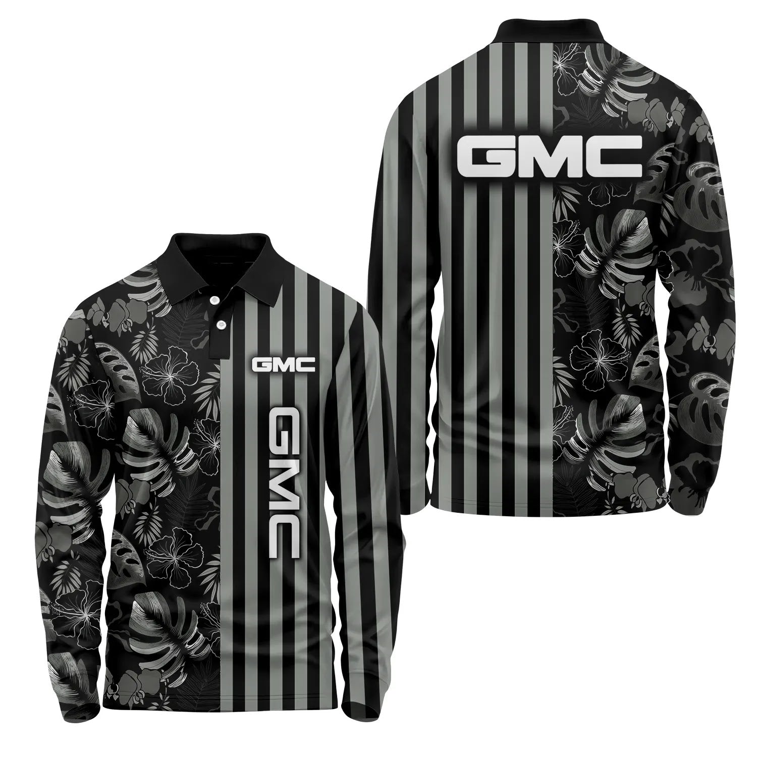 GMC Long Sleeve Polo SHW040