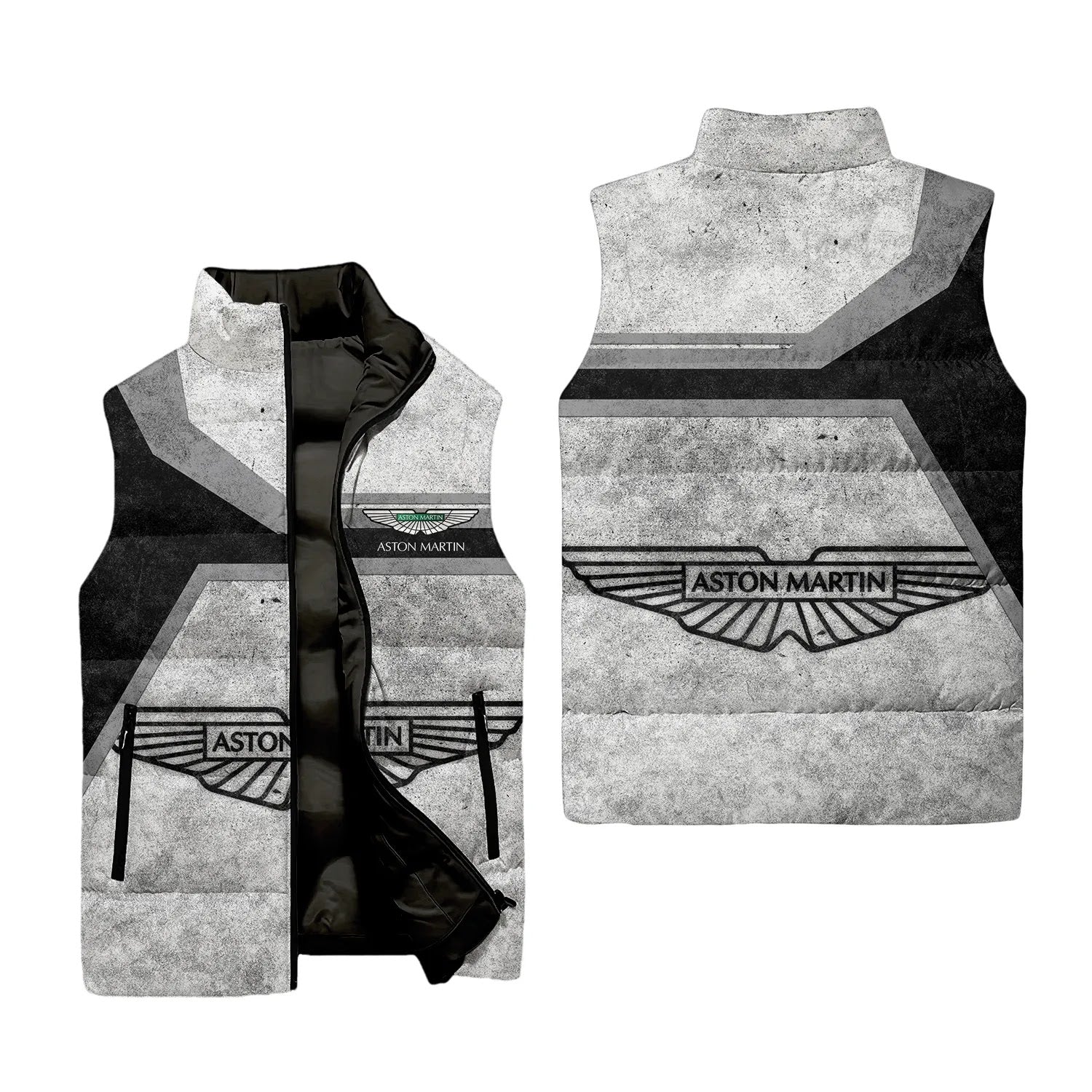 Aston Martin Sleeveless Puffer Jacket SC086
