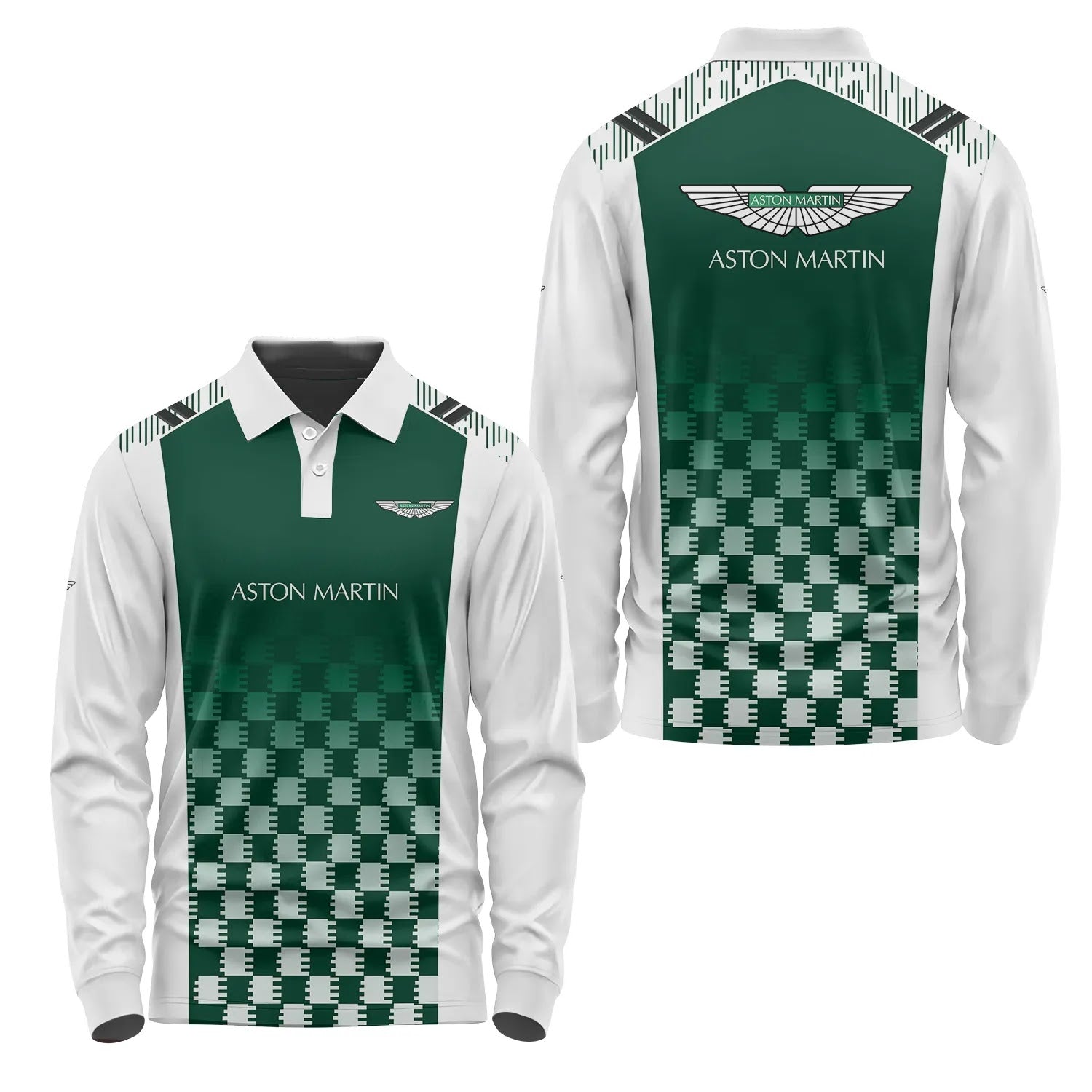Aston Martin Long Sleeve Polo SC063