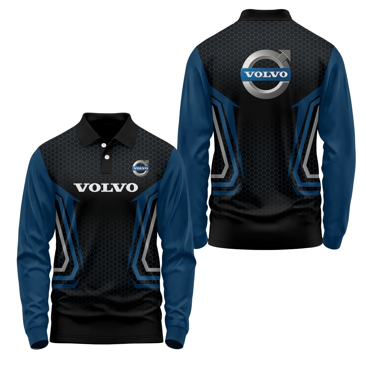 Volvo Long Sleeve Polo SC075