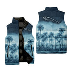 Jaguar Sleeveless Puffer Jacket SHW021