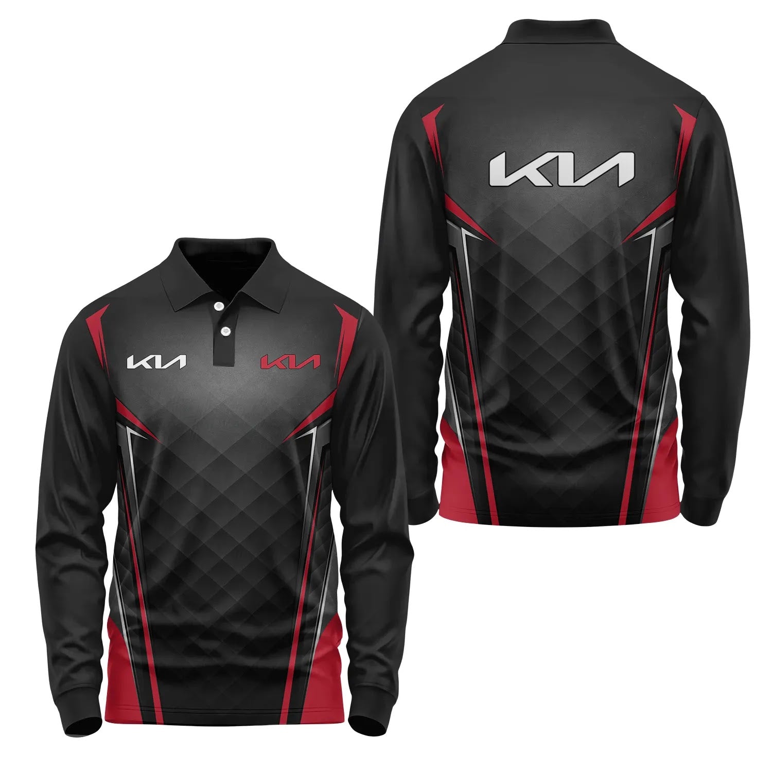 Kia Long Sleeve Polo SC074
