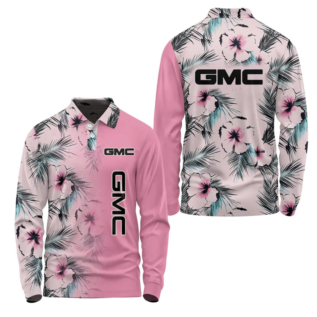 GMC Long Sleeve Polo SHW056