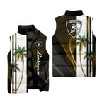 Lamborghini Sleeveless Puffer Jacket SHW036