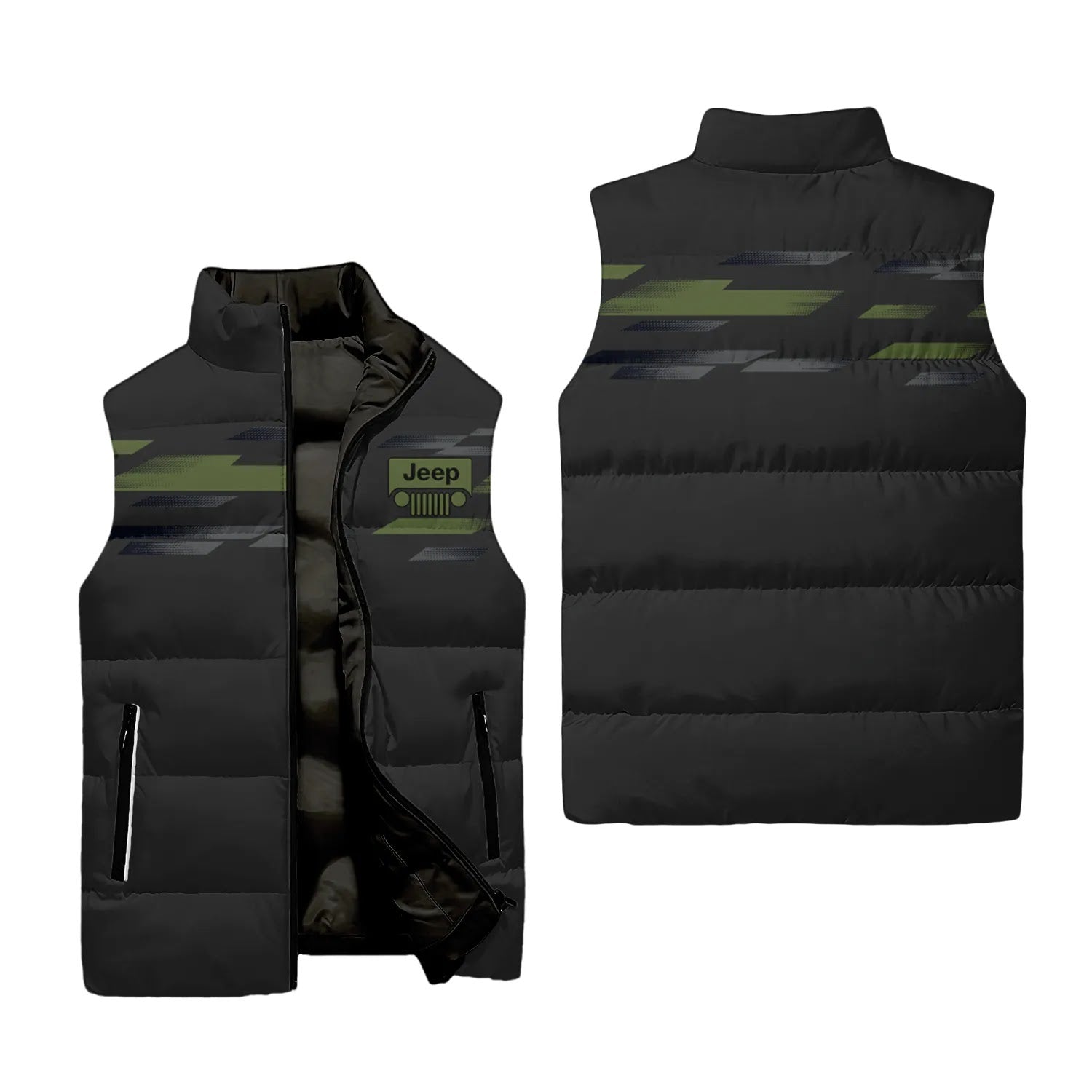 Jeep Sleeveless Puffer Jacket SC100